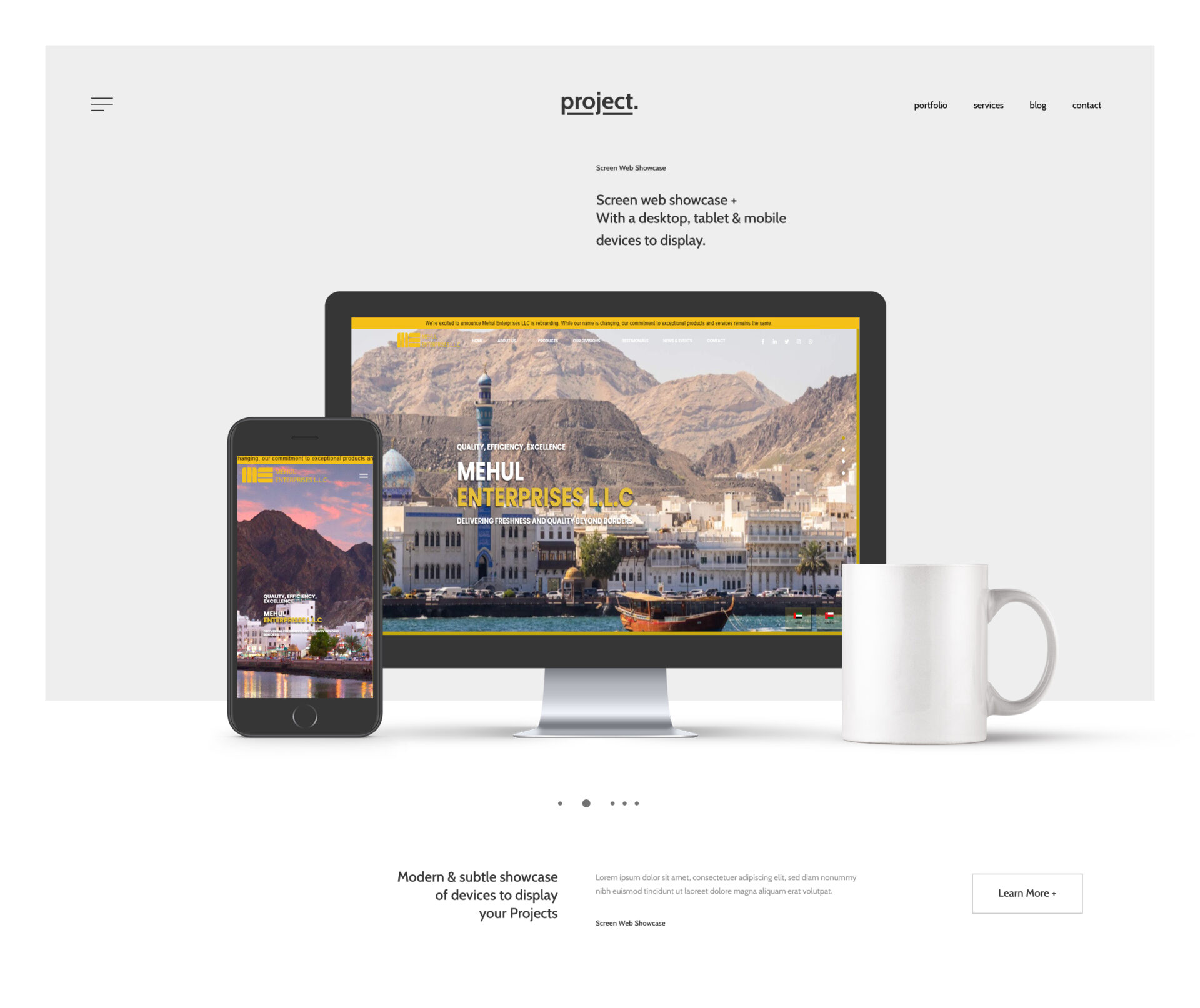 Mehul Enterprises L.L.C Unveils Its New Website: A Seamless Digital Experience