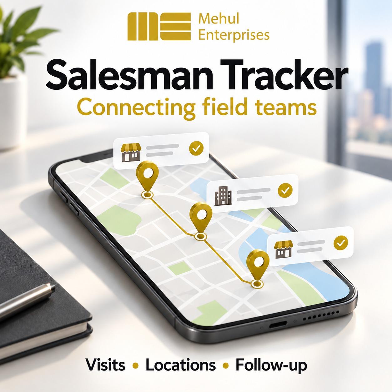Salesman Tracker — Turning field activity into actionable sales insights